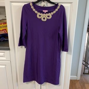 Lilly Pulitzer L purple dress